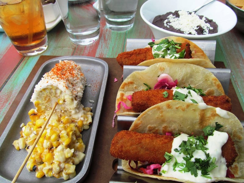 Mango Salsa Tacos